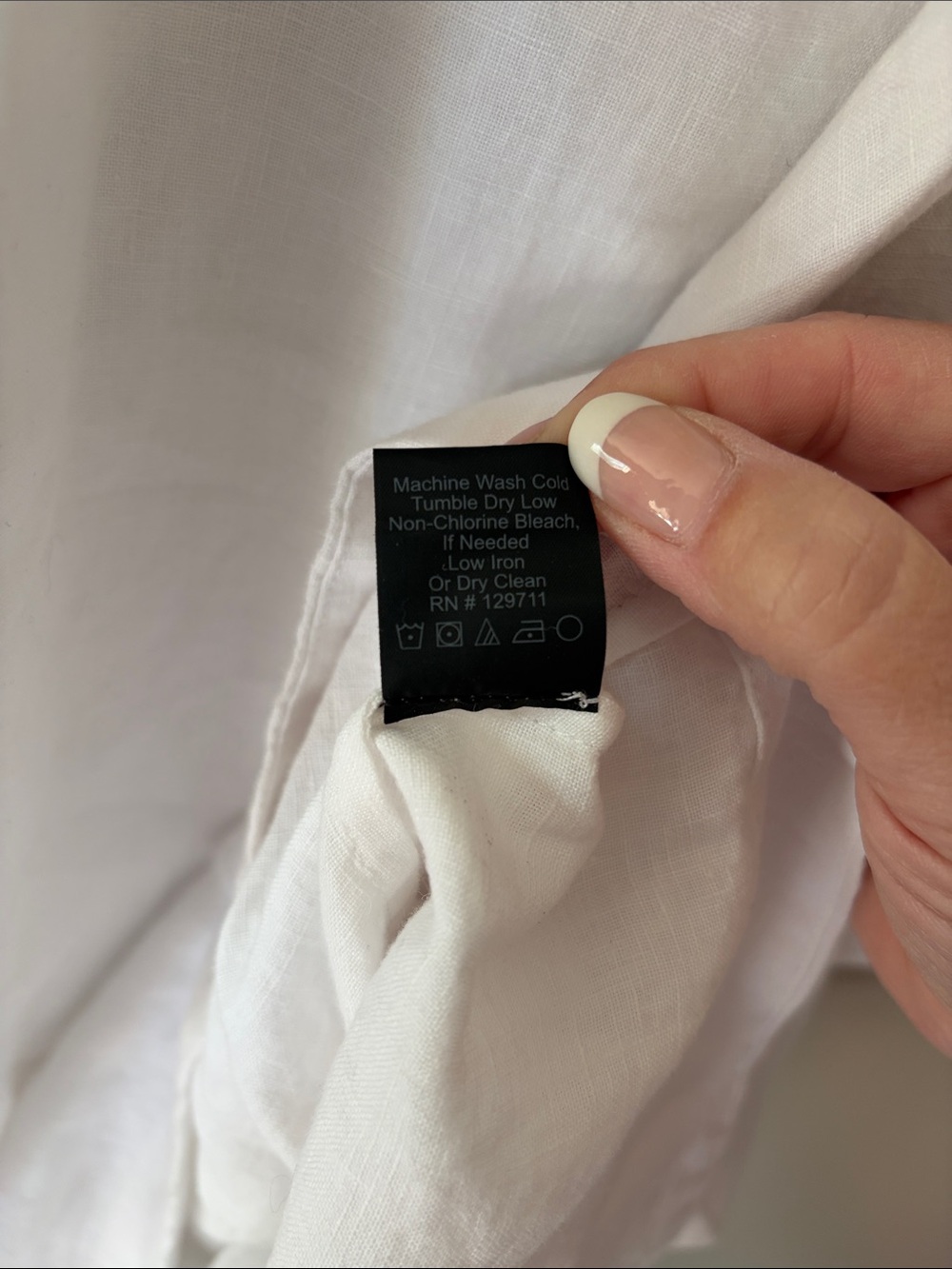 Jenni Kayne Linen August Dress White Medium Summer NWT - Picture 10 of 12